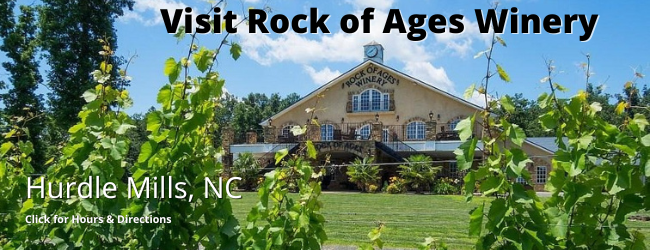 Rock of Ages Winery Hurdle Mills NC